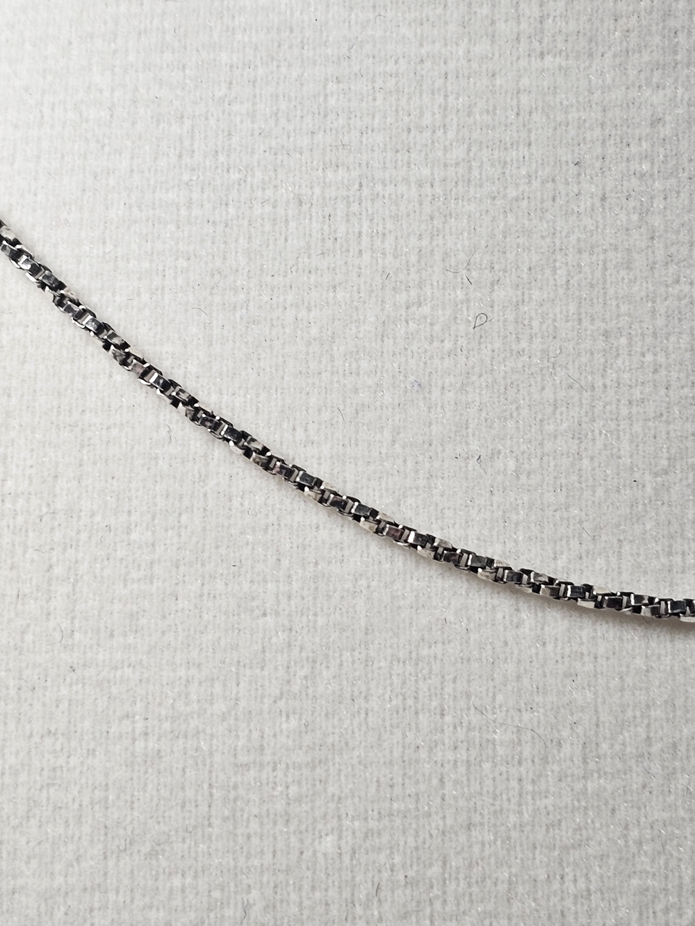 Sterling Silver 925 Rope Chain Necklace 16" Length - Picture 2 of 6
